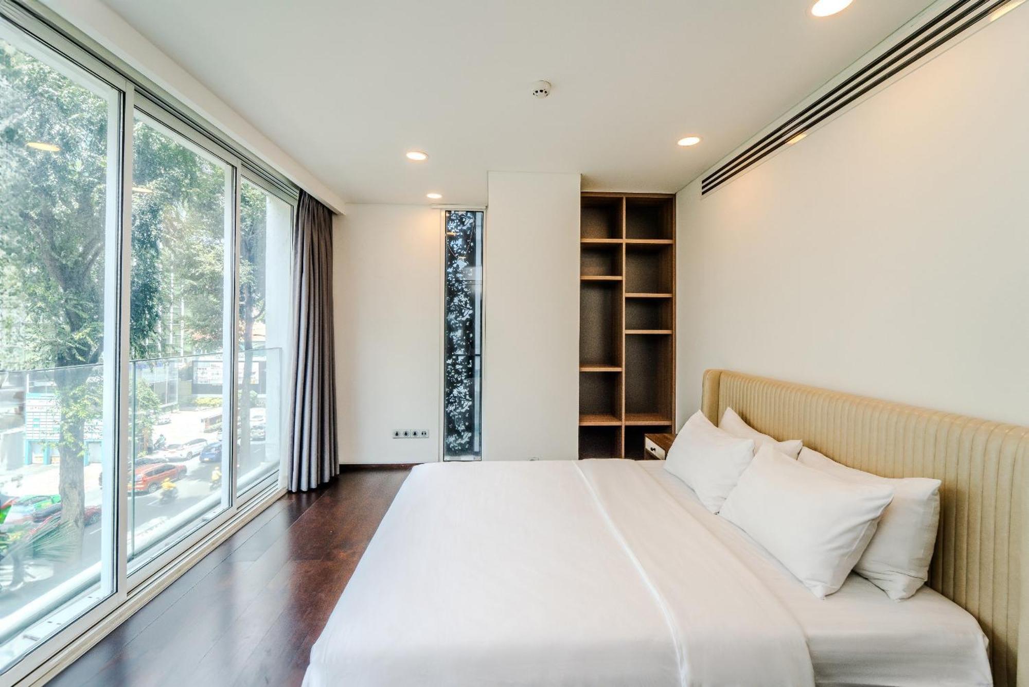 Serenity Saigon Sky Villas - Free One Way Airport Shuttle Cidade de Ho Chi Minh Exterior foto