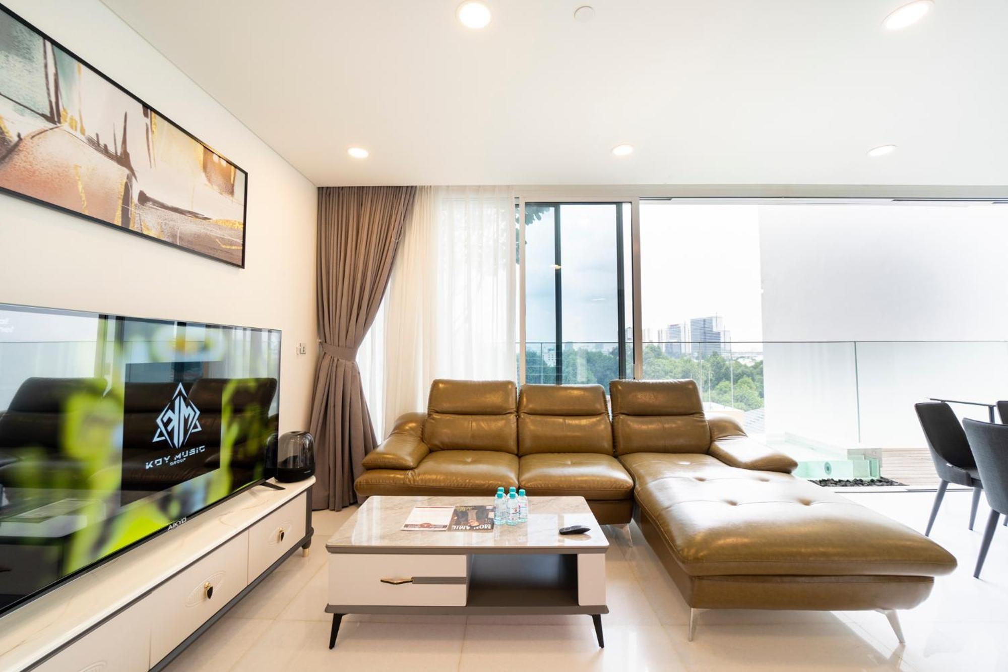 Serenity Saigon Sky Villas - Free One Way Airport Shuttle Cidade de Ho Chi Minh Exterior foto