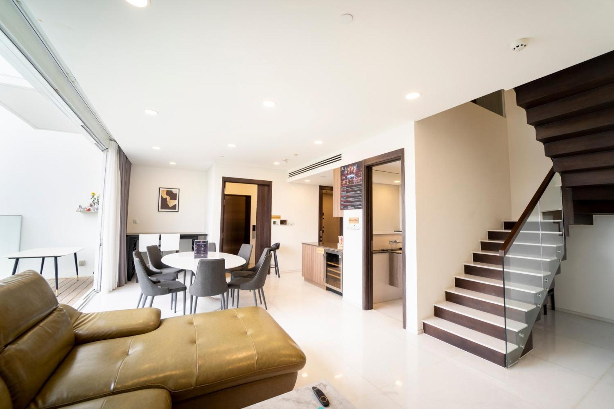 Serenity Saigon Sky Villas - Free One Way Airport Shuttle Cidade de Ho Chi Minh Exterior foto